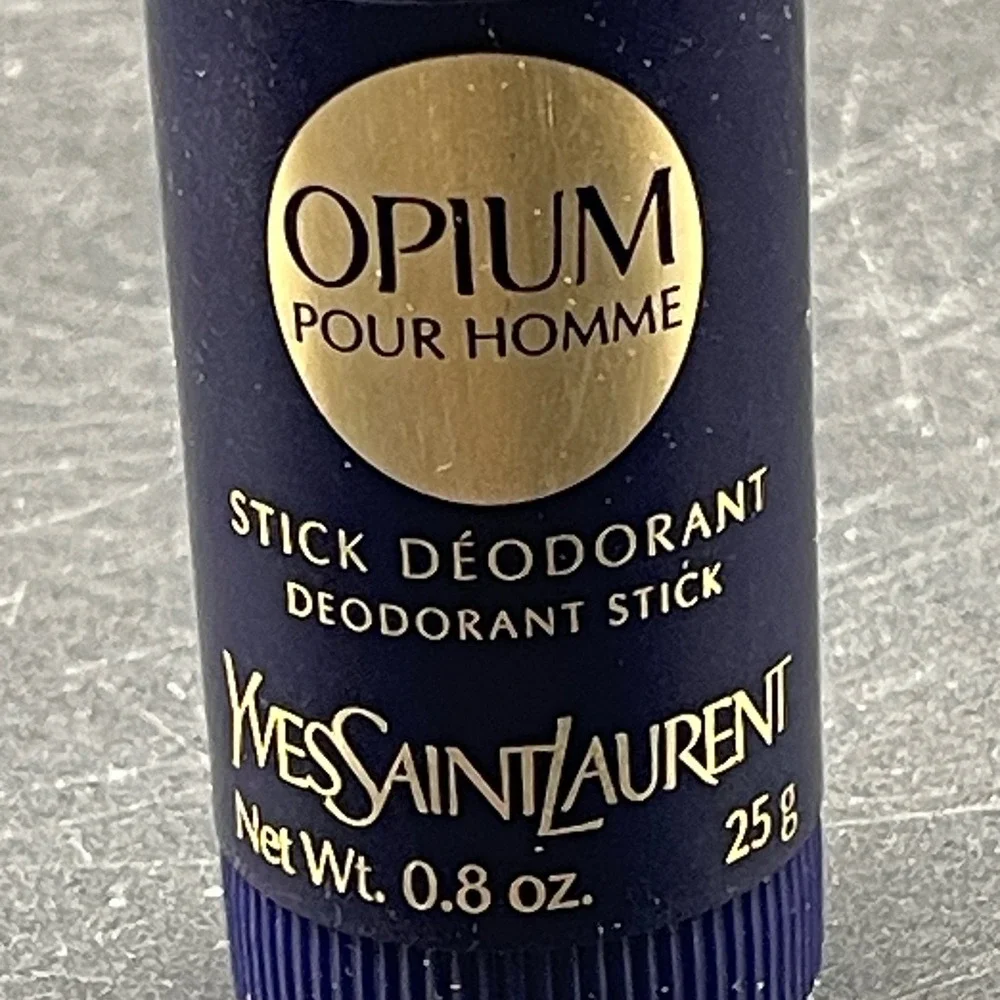 Yves Saint Laurent Opium Pour Homme Deodorant Stick 0.8 oz 25g Alcohol Free Mens